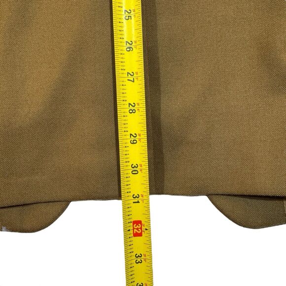 Camel Wool Cashmere Sport Coat 43R – Jos A Bank – Twill Weave Single Vent - Picture 13 of 13